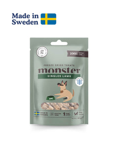 Frystorkat Hundgodis Lamm - Belöningsbitar 45g