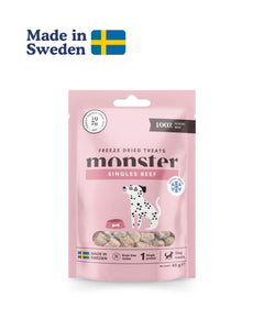 Frystorkat Hundgodis Biff - Belöningsbitar 45g