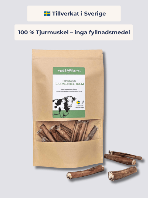 Tjurmuskel Hund 10 cm