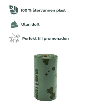 Bajspåsar 15-pack