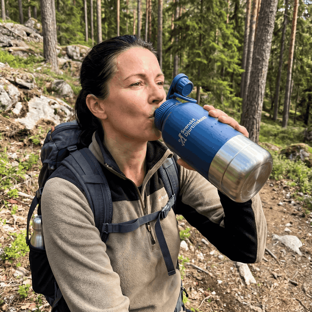 Kallt vatten i timmar