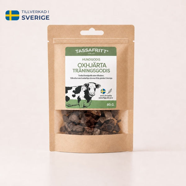 Oxhjärtbitar 80 g