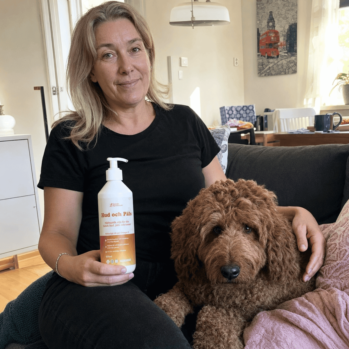 Hud och Päls – Näringsrik olja rik på Omega-3