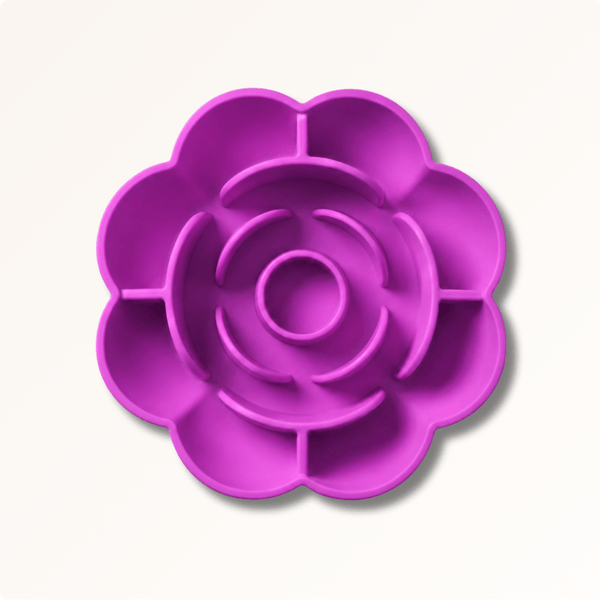 Bloom Slow Feeder - För lugnare måltider – Viol