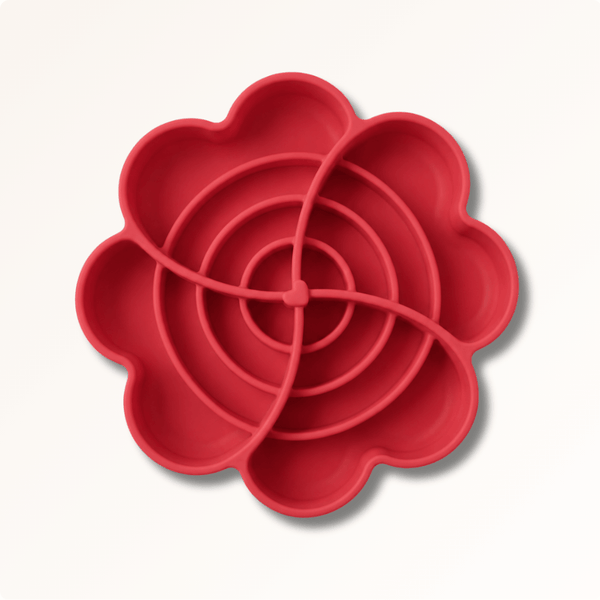 Wave Slow Feeder - För lugnare måltider – Rose Red