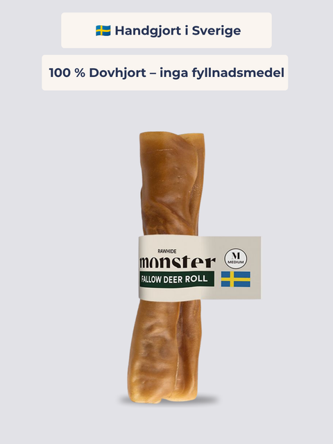 Tuggben 100% Dovhjort Hud