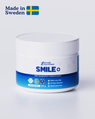SMILE+ Pulvret för din hunds mun och tänder